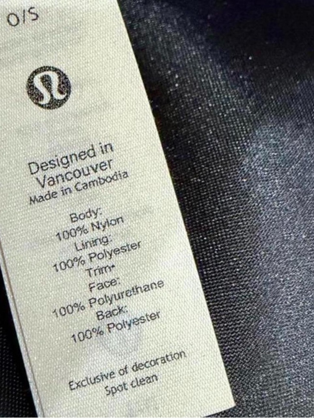 lululemon athletica All Night Festival Bag Micro 2L, Black - Picture 3 of 4